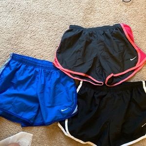 3 youth large Nike Running Shorts